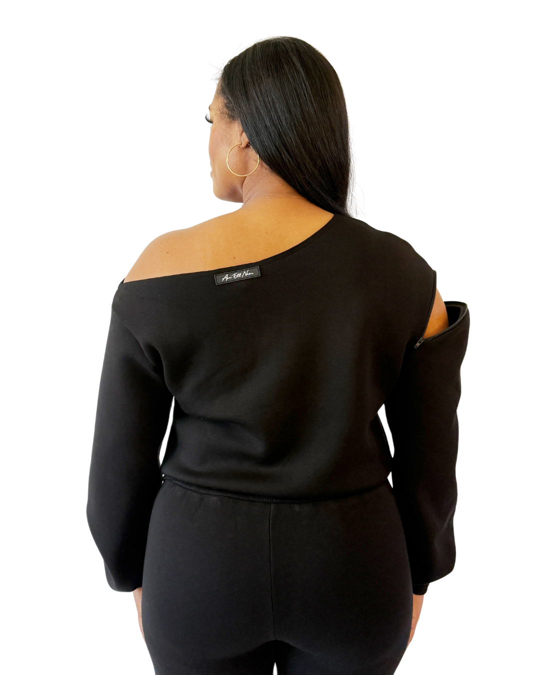 Essential Lounge Off-the-Shoulder Jogger Set